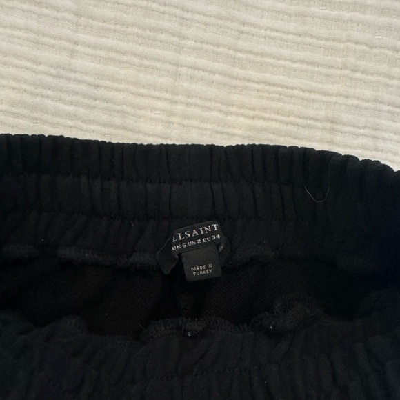 ALLSAINTS Black Set With Stitching! - Picture 2 of 6